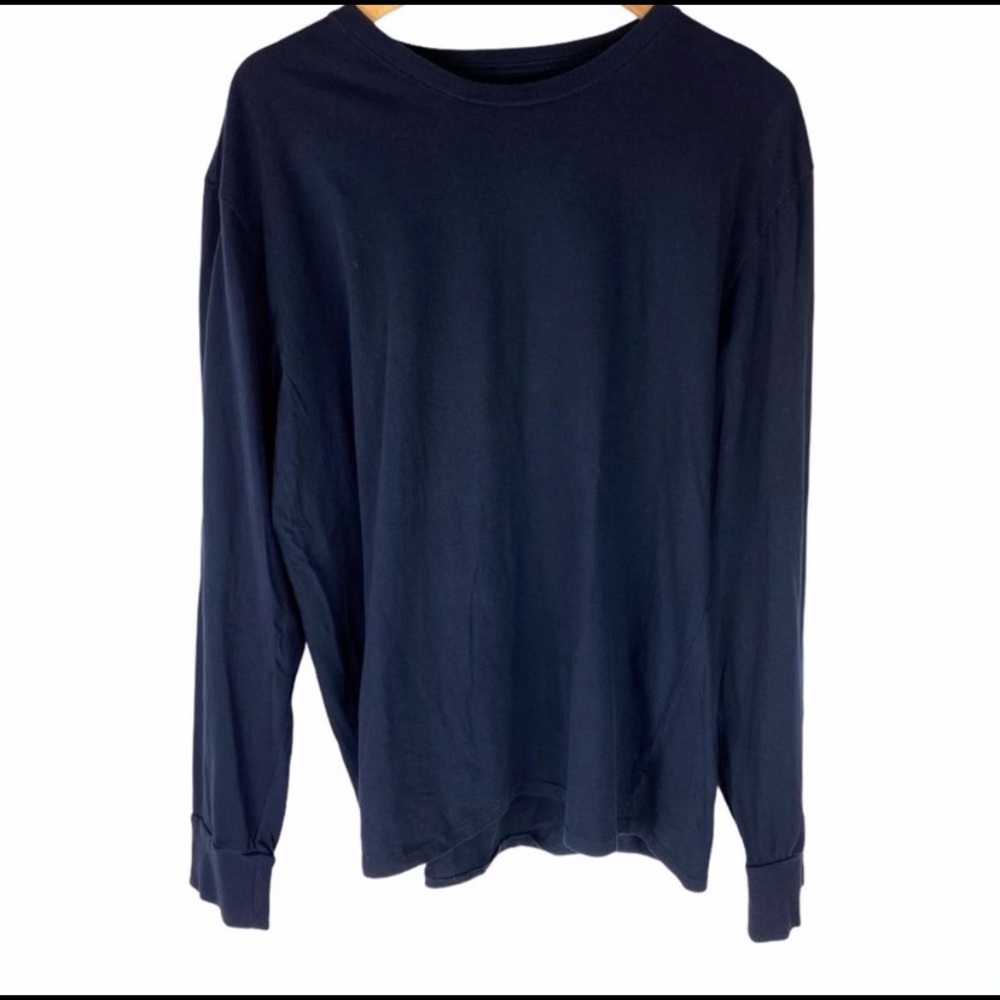 GAP Navy Blue Long Sleeve Tee | XL